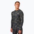 Bluză termică pentru bărbați Surfanic Bodyfit Limited Edition Crew Neck forest geo camo