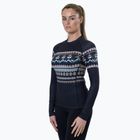 Bluză termică damă Surfanic Cozy Limited Edition Crew Neck black fairisle