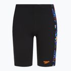 Pantaloni scurți de înot pentru bărbați Speedo Allover Panel V3 Jammer black