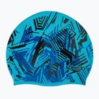 Cască de înot pentru copii Speedo Slogan Print blue/black