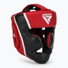 Cască de box RDX Head Guard Aura Plus T-17 red