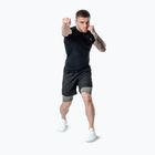 Pantaloni scurți de antrenament RDX T16 black/grey