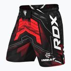 Pantaloni scurți de ciclism pentru bărbați RDX IMMAF Approved MMA black