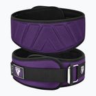 Curea de ridicare a greutăților RDX Rx4 Weightlifting Belt purple