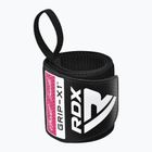 Suporturi pentru încheietura mâinii RDX WR11 Gym Wirst Wrap black/pink