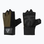 Mănuși de antrenament RDX W1H Gym Workout army green