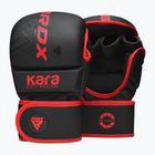 Mănuși de grappling RDX F6 Shooter Grappling red