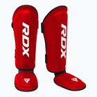Apărători pentru tibie RDX T1 Shin Instep Guards red/white