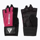 Mănuși de antrenament RDX Gym Workout W1 pink