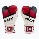 RDX mănuși de box roșu și alb BGR-F7R