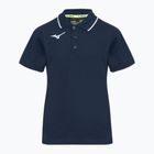 Tricou pentru copii Mizuno Polo navy/white