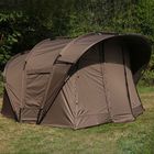 Fox International Retreat+ Ripstop Ripstop Ventec 2 Man Ext Wrap cort de pescuit maro CUM203