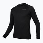 Longsleeve de ciclism pentru bărbați Endura Baabaa Merino black
