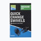 Preston Diamond Eye Match Swivels negru P0220017