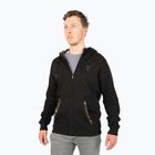 Fox International LW Zip Zip Hoody pulover de pescuit negru CFX135