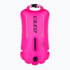 Baliza de siguranță ZONE3 Safety Buoy/Dry Bag Recycled 28 l high vis pink