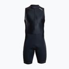 Combinezon de triatlon pentru bărbați ZONE3 Activate+ Sleeveless Trisuit black