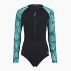 Costum de baie întreg pentru femei ZONE3 Long Sleeve teal tie dye
