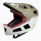 Cască de bicicletă Endura Singletrack Full Face MIPS tweed green