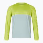 Longsleeve de ciclism pentru bărbați Endura Core Printed lime green