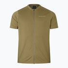 Tricou de ciclism pentru bărbați Endura Loop Zipped tweed green