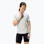 Tricou de ciclism pentru femei Endura Loop Zipped mains grey