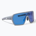 Ochelari de soare Endura Singletrack dreich grey/blue revo smoke/clear silver flash mirror