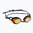 Ochelari de înot pentru copii Nike REMORA MIRROR JUNIOR negru și portocaliu NESS6156