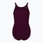 Costum de baie dintr-o singură piesă pentru femei Nike Hydrastrong Solid Fastback burgundy NESSA001-614