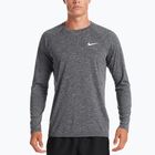 Bărbați de antrenament cu mânecă lungă Nike Heather negru NESSA590-001