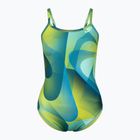 Costume de baie Nike Spectrum pentru femei, dintr-o bucată, verde/albastru NESSA019