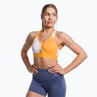 Sutien de fitness Gymshark Pulse Sports portocaliu caise/alb