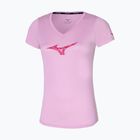 Tricou de alergat pentru femei  Mizuno Impulse Core RB Tee pink lavender