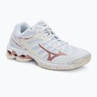 Pantofi de volei pentru femei Mizuno Wave Voltage alb V1GC216036