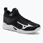 Pantofi de volei pentru bărbați Mizuno Wave Dimension Mid negru V1GA224501