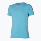 Tricou de alergare pentru bărbați Mizuno Shadow Tee albastru 62GAA00222