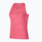 Tank top de alergat pentru femei Mizuno Aero Tank sunkissed coral