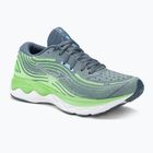 Încălțăminte de alergat pentru bărbați Mizuno Wave Skyrise 4 camo green/china blue/909c