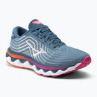 Pantofi de alergare pentru femei Mizuno Wave Horizon 6 albastru J1GD222611