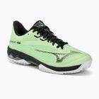 Încălțăminte de tenis pentru bărbați Mizuno Wave Exceed Light 2 CC patina green/black/white