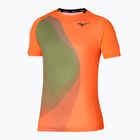 Tricou de tenis pentru bărbați  Mizuno Release Shadow Tee vibrant orange