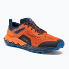 Încălțăminte de alergare pentru bărbați Mizuno Wave Ibuki 4 tigerlily/dblue/sblue