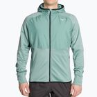 Jachetă de alergat pentru bărbați Mizuno Warmalite Hybrid FZ mineral blue/black
