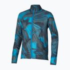 Jachetă de alergat pentru bărbați Mizuno Premium Aero hawaiian ocean/black