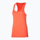 Tank top de alergare pentru femei Mizuno Impulse Core Tank nasturtium