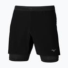 Pantaloni scurți de alergare pentru bărbați Mizuno ER 5.5" 2IN1 black