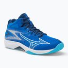 Încălțăminte de volei pentru bărbați Mizuno Thunder Blade Z Mid mugen blue/white/estate blue