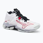 Încălțăminte de volei Mizuno Wave Lightning Z8 Mid white/salsa/black