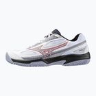 Încălțăminte de padel pentru bărbați Mizuno Break Shot 4 Padel white/salsa/aleutian
