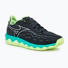 Încălțăminte de tenis pentru bărbați Mizuno Wave Enforce Tour CC black/white/mizuno neo lime